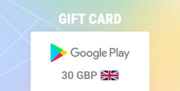 Google Play Gift Card 30 GBP 
