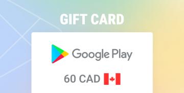 Google Play Gift Card 60 CAD