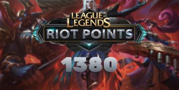 League of Legends Riot Points 1380 RP