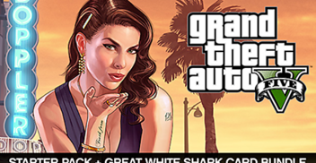 GTA V Premium &amp Great White Shark Card Bundle (Xbox)