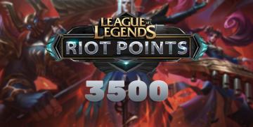 League of Legends Riot Points Riot 3500 RP Key 