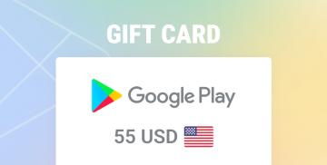 Google Play Gift Card 55 USD
