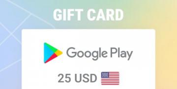 Google Play Gift Cards 25 USD