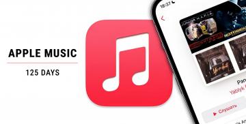 Apple Music Membership 125 Days 