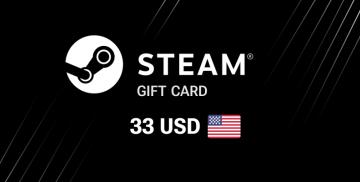  Steam Gift Card 33 USD