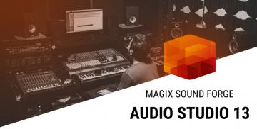 MAGIX SOUND FORGE Audio Studio 13