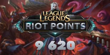 League of Legends Riot Points 9620 RP