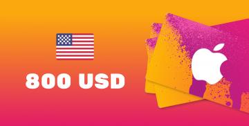  Apple iTunes Gift Card 800 USD