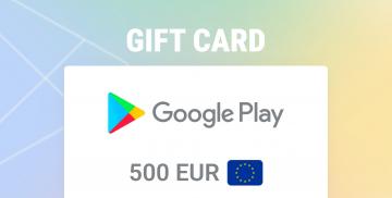 Google Play Gift Card 500 EUR