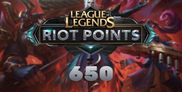 League of Legends Riot Points Riot 650 RP 