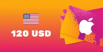 Apple iTunes Gift Card 120 USD 