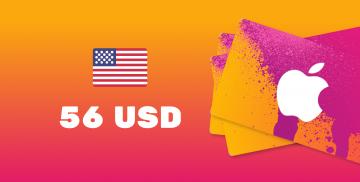 Apple iTunes Gift Card 56 USD