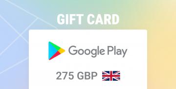  Google Play Gift Card 275 GBP