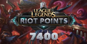 League of Legends Riot Points 7400 RP