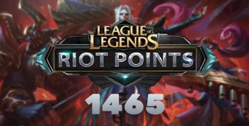 League of Legends Riot Points 1465 RP