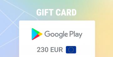 Google Play Gift Card 230 EUR