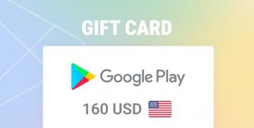  Google Play Gift Card 160 USD