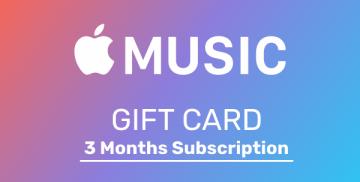 Apple Music Gift Card 3 Months Subscription 