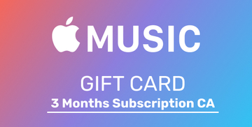 Apple Music Gift Card 3 Months Subscription CA